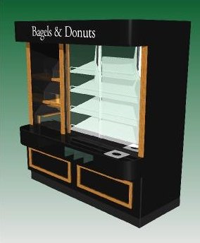 Donut/Bagel Merchandiser